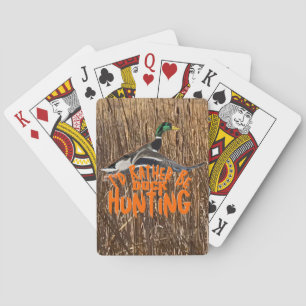 Flying Mallard Playing Cards, Entenjagd Spielkarten