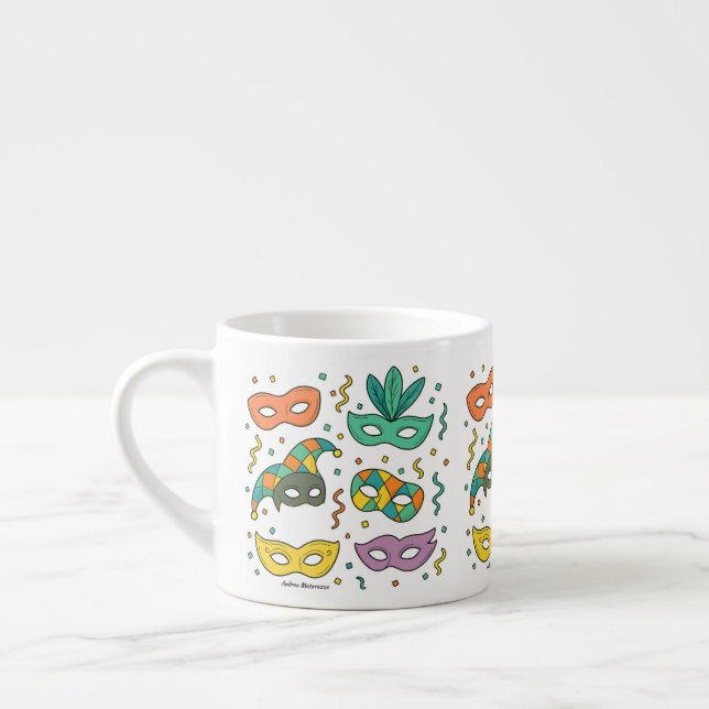 Flying Masks Espressotasse (Links)