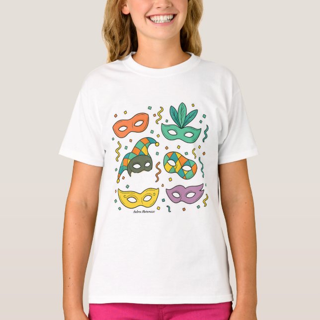 Flying Masks T-Shirt (Vorderseite)