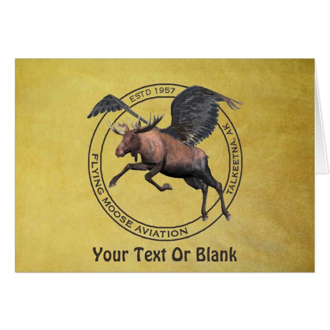 Flying Moose Aviation (Vorderseite (Horizontal))