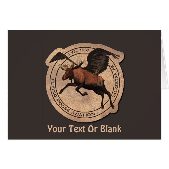 Flying Moose Aviation (Vorderseite (Horizontal))