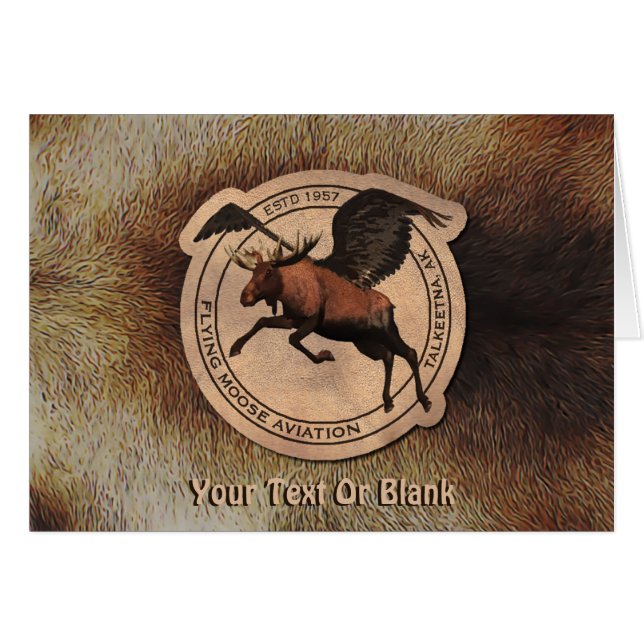 Flying Moose Aviation (Vorderseite (Horizontal))