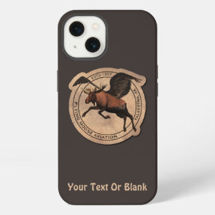 Flying Moose Aviation Patch Case-Mate iPhone Fall 13 Hülle