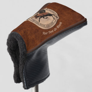 Flying Moose Aviation Patch Golf Headcover