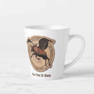 Flying Moose Aviation Patch Milchtasse