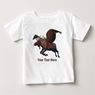 Flying Moose Baby T-shirt