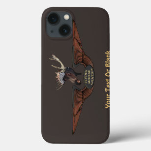 Flying Moose Bush Pilot Wings Case-Mate iPhone Hülle
