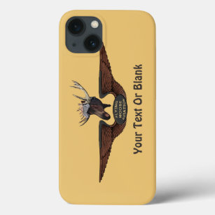 Flying Moose Bush Pilot Wings Case-Mate iPhone Hülle