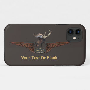 Flying Moose Bush Pilot Wings Case-Mate iPhone Hülle