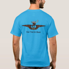 Flying Moose Bush Pilot Wings T-Shirt