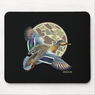 Flying Mottling Duck Camouflage Camouflage Duck Ja Mousepad