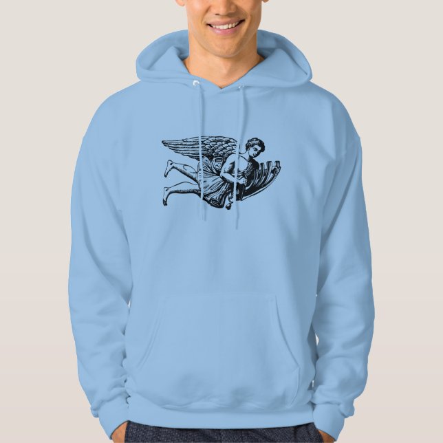Flying Musical Angel Hoodie (Vorderseite)