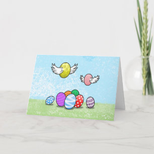 Flying Oaster Eggs Einladung