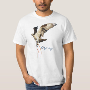 Flying Osprey Fish Hawk T - Shirt