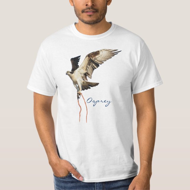 Flying Osprey Fish Hawk T - Shirt (Vorderseite)