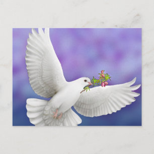 Flying Peace Dove Card Postkarte