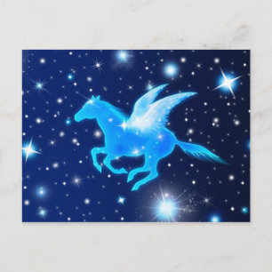 Flying Pegasus Postkarte