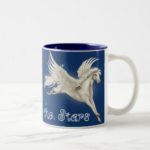 Flying Pegasus Zweifarbige Tasse