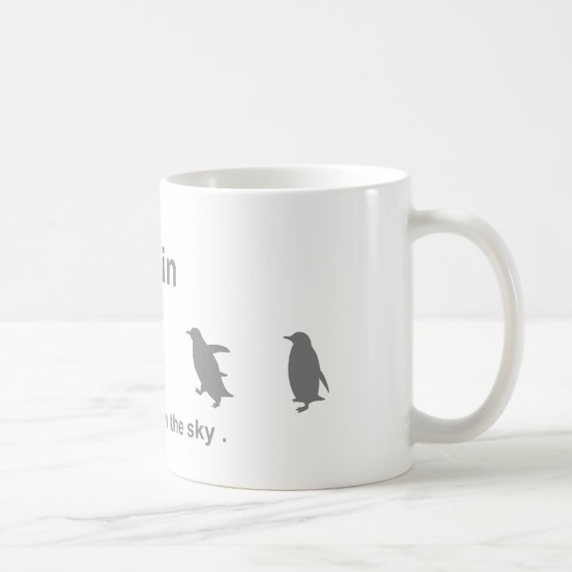 Flying Penguin2 g5 Kaffeetasse (Rechts)