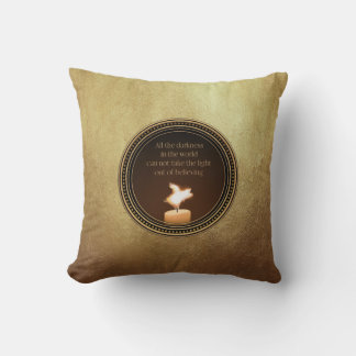 Flying Pig Candle Flame Kissen