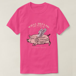 Flying Pig Diagramm T - Shirt