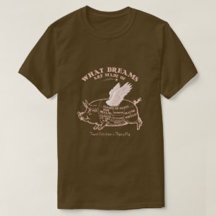 Flying Pig Diagramm T - Shirt