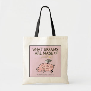 Flying Pig Diagramm - Woraus bestehen Träume? Tragetasche