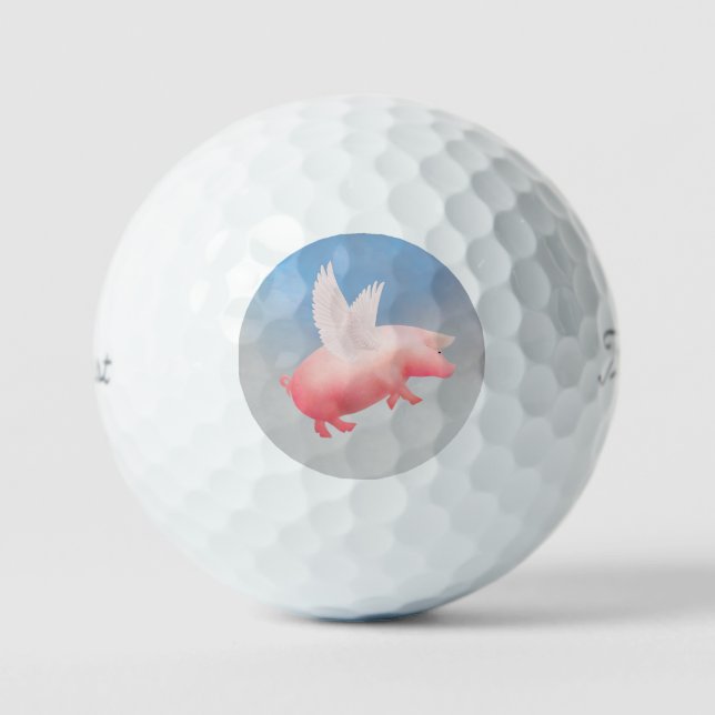 Flying Pig Golfball (Vorderseite)