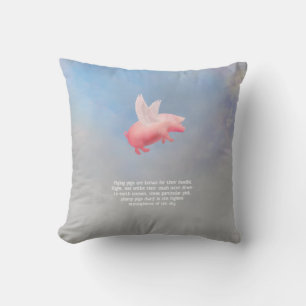 Flying Pig Kissen