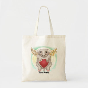 Flying Pig Liebe Totbeutel Tragetasche
