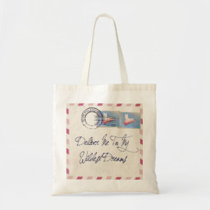 Flying Pig Mail Tote Bag Tragetasche