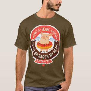 Flying Pig Marathon Cincinnati Donut Go Bacon My H T-Shirt
