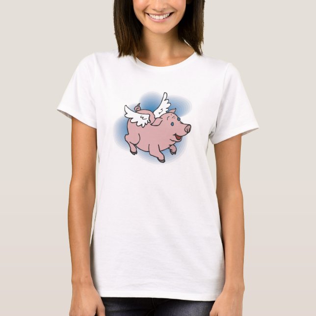 Flying Pig T-Shirt (Vorderseite)