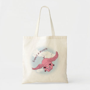 Flying Pig Tragetasche