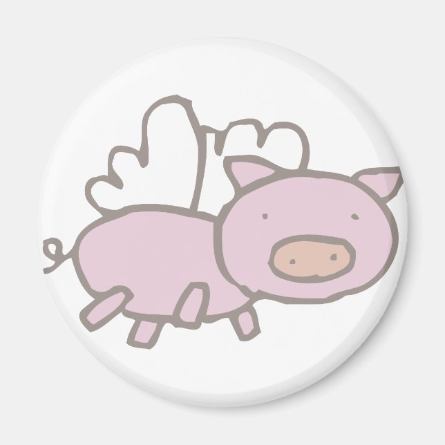 Flying Piggy Magnet (Vorne)