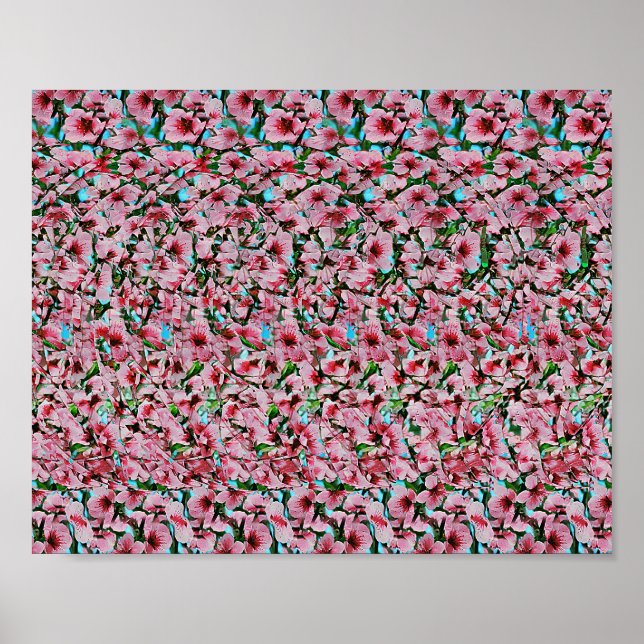 Flying Piglet - Versteckter 3D-Druck Poster (Vorne)