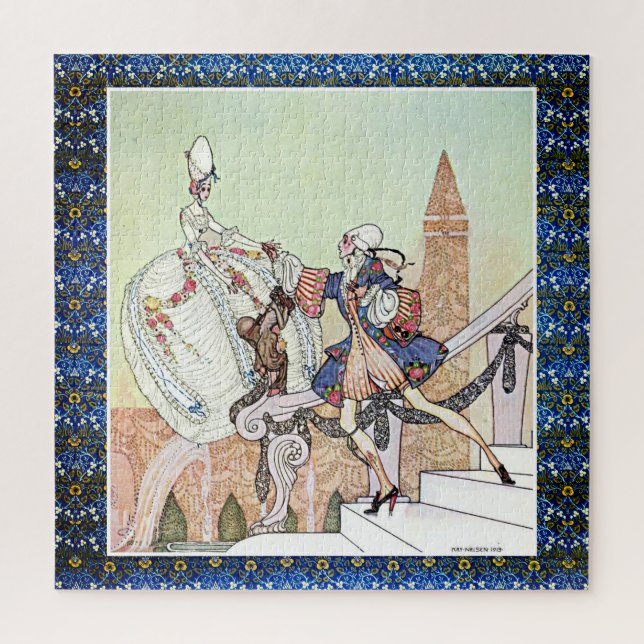 Flying Princess and schockierte Prinzessin Kay Nie Puzzle (Vertikal)