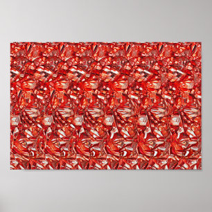 Flying puck - Versteckter 3D-Druck Poster