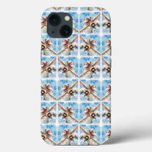 Flying Santa iPhone Case