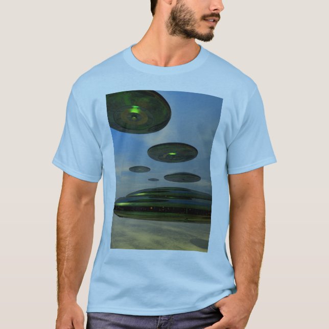 Flying Saucer Fleet T - Shirt (Vorderseite)