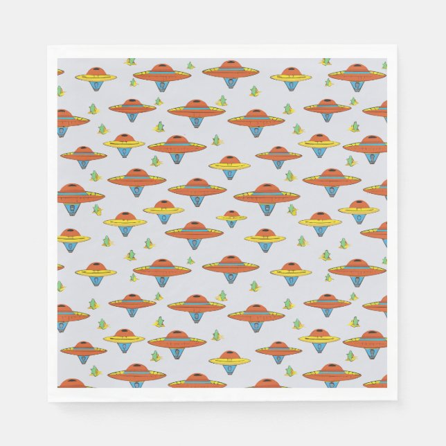 Flying Saucer Serviette (Vorderseite)