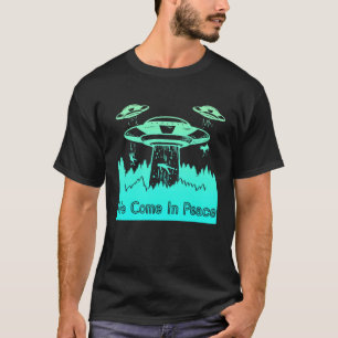 Flying Saucer UFO Astronauten sind Außerirdischen T-Shirt