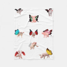Flying Schweine Blanket