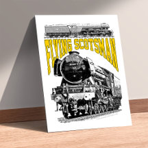 Flying Scotsman-Dampflokomotive. 1923 LNER-Zug