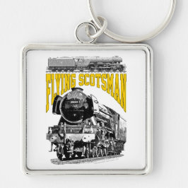 Flying Scotsman-Dampflokomotive. 1923 LNER-Zug Schlüsselanhänger