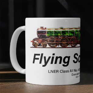 Flying Scotsman-Dampflokomotive englische Lokomoti Kaffeetasse