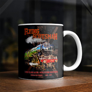 Flying Scotsman-Dampflokomotive Kaffeetasse