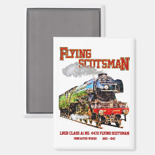 Flying Scotsman-Dampflokomotive Magnet