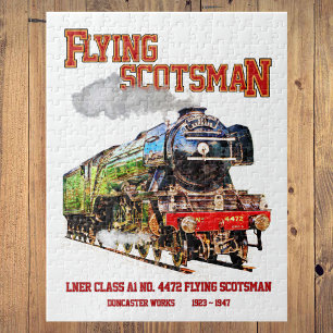 Flying Scotsman-Dampflokomotive  Puzzle