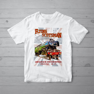 Flying Scotsman-Dampflokomotive  T-Shirt